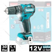 Дрель-шуруповерт аккумуляторная Makita HP332DZ Дрель-шуруповерт аккумуляторная Makita HP332DZ