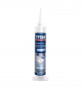 Герметик силиконовый санитарный TYTAN Professional бесцветный, 280 мл (Китай)