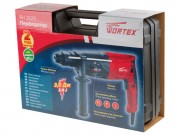 Перфоратор WORTEX RH 2629 в чемодане + 2 зубила, 3 сверла