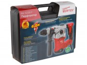 Перфоратор WORTEX RH 3239 F в чемодане + 2 зубила, 3 сверл