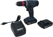 Дрель-шуруповерт аккумуляторная WATT WAS-21Li (1.021.029.10)