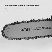 Цепная пила аккумуляторная Ставр ПЦА-25/20 (ст25-20пца) без АКБ и ЗУ