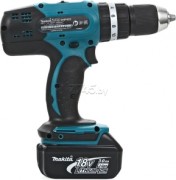Дрель-шуруповерт аккумуляторная ударная Makita DHP453RFE