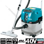 Пылесос строительный VC003GLZ (VC 003 GLZ) аккумуляторный MAKITA