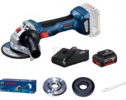 Шлифмашина угловая аккумуляторная BOSCH GWS 180-LI Professional (06019H9025)