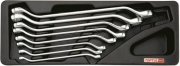 Набор ключей накидных 45° 6-22 мм 8 предметов TOPTUL (GAAT0806)