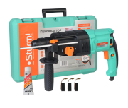 Перфоратор Sturm RH25804BR (800Вт, 3реж.3Дж, кейс)