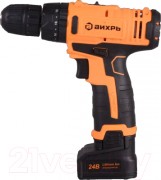 Аккумуляторная дрель-шуруповерт Вихрь ДА-24Л-2КУ (72/14/19) Аккумуляторная дрель-шуруповерт Вихрь ДА-24Л-2КУ (72/14/19)
