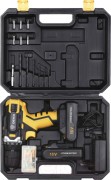 Аккумуляторная дрель-шуруповерт Deko DKCD16FU-Li Set 63 / 063-4099