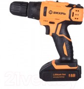 Аккумуляторная дрель-шуруповерт Вихрь ДА-18Л-2КУ (72/14/17) Аккумуляторная дрель-шуруповерт Вихрь ДА-18Л-2КУ (72/14/17)