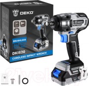 Аккумуляторный гайковерт Deko DKIS20 / 063-4035