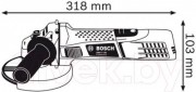 Угловая шлифмашина Bosch GWS 7-125 (0.601.388.108)