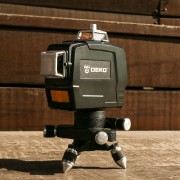 Уровень лазерный самовыравнивающийся DEKO DKLL12PG1 (зеленый луч)