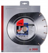 Диск алмазный (по бетону) Universal Pro 300х2,8х25,4/30 FUBAG 12300-6