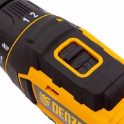 Дрель-шуруповерт аккумуляторная CDL-18-02BM, Li-Ion, 18 В, 2 аккумулятор Denzel