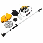 Триммер бензиновый DT 33, 33 см3, 1.8 л с, неразъемная штанга, состоит из 2 частей Denzel