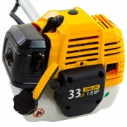 Триммер бензиновый DT 33, 33 см3, 1.8 л с, неразъемная штанга, состоит из 2 частей Denzel