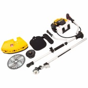 Триммер бензиновый DT 33S, 33 см3, 1.8 л с, разъемная штанга, состоит из 2 частей Denzel