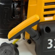 Триммер бензиновый DT 33S, 33 см3, 1.8 л с, разъемная штанга, состоит из 2 частей Denzel