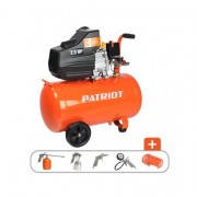 Воздушный компрессор PATRIOT Euro 50-260K (+ набор KIT 5В 1.8 кВт)