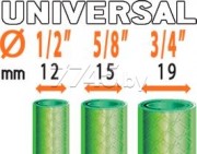 Соединитель универсальный с аквастопом 1/2", 5/8" и 3/4" CLABER Ergogrip блистер Соединитель универсальный с аквастопом 1/2", 5/8" и 3/4" CLABER Ergogrip блистер